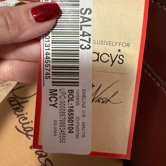 Patricia Nash Emeline Crossbody leather crossbody bag - Picture 12 of 17